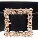 Pack of 2 Gecaja Rhinestone Elastic Waist Belt