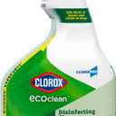 Clorox CloroxPro EcoClean Disinfecting Cleaner Spray Bottle, 32 Fluid Ounces, Pack Of 9