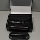 2-1 Oral Clean Kit- Water Dental flosser & Electric Toothbrush Combo- Brushing & Flossing- for Teeth Cleaning and Gum Health (Black)