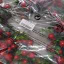 Valentines Day Wreath Decor,Valentine's Day Wreath for Front Door,Red Berry