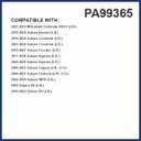PG Engine Air Filter PA99365 | Fits 2019-2025 Subaru Forester, 2018-2025 Crosstrek, 2020-2025 Outback, 2019-2025 Ascent, 2017-2025 Impreza, 2020-2025 Legacy, 2022-2025 WRX