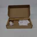 Paper Towel Holder Kitchen Standing Paper Towel Roll Holder with Marble Base for Bathroom Kitchen Countertop(Gold,White Base KZ20)