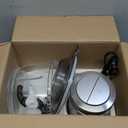 Kitchen in the box Mini Food Processors,400W Powerful Mini Meat Grinder & Food Chopper,Electric Vegetable Chopper with One 3 Cup Bowl & S Blades for Meat/Fish/Vegetable/Baby Food,3cup(1bowl)