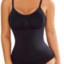 Shapewear Tummy Control for Women Seamless Bodysuit with Adjustable Straps Body Shaper Suits, 3XL/4XL