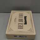 Homazing Set of 24 Hexagon Glass Spice Jars with Shaker Lids and Labels for Refrigerator, Kitchen, RV Travel Trailer Magnetic Containers