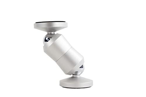 CLUTCHIT The Original Dual Magnetic Movable Phone Holder and Tablet Mount (Silver)