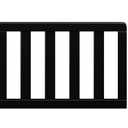Storkcraft & Graco Toddler Safety Guardrail with Slats (Black) GREENGUARD Gold Certified, Converts Compatible Storkcraft & Graco Crib to Toddler Bed, Each Guardrail Sold Individually