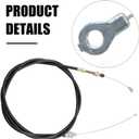 SYOWADA 54530-VH7-000 Roto Stop Cable, Replacement for Honda HRX217 HMA, HRX217 HXA, HRX217K1 HMA, HRX217K1 HXA Lawn Mower