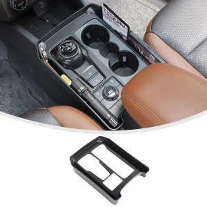 Linskip Matte Black Shift Area Storage Tray Fit for 2021-2026 Ford Bronco Sport, AntiDrop Gear Tray for Bronco Sport Center Console Organizer