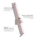 T3 SinglePass Curl X Extra-Long Barrel 1", 1.25", 1.5" Curling Iron with 9 Heat Settings and Ceramic Barrel for Fast Styling and Lasting Results on All Hair Types