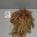 karlery Men Women Long Curly Orange Mix Blonde 70s Heavy Metal Rocker Mullet Wig 80s Costume Anime Wig