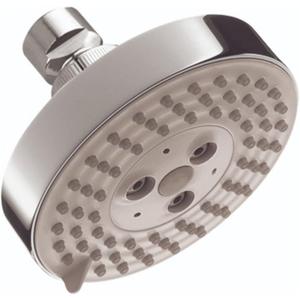 hansgrohe Raindance S Air Infusion Modern Showerhead 3-Spray BalanceAir, Whirl, RainAir with Airpower with QuickClean in Chrome, 2 GPM, 04340000