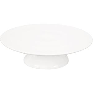 Porcelain Cake Stand, Round Dessert Stand, Cupcake Stand - Wedding and Birthday Decorating Cake Pedestal Stand - Dessert Display Serving Use at Parties, Restaurants, Birthday 13.8 Inch