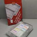 Air Fryer Basket for Oven, 2 Set Oven Air Fryer Basket and Tray with 60 PCS Parchment Papers, DEGOVIN Crisper Tray Non-stick Stainless Steel Air Fry Pans for Convection Oven(15.8" × 11" & 13" × 9.7")