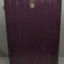 Hanke 29 Inch Expandable Checked Luggage Lightweight PC Hard Shell Luggage Suitcases with Wheels Tsa Luggage Rolling Large Suitcase Travel Luggage Bag for Study Abroad(Purple)