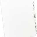Avery Legal Exhibit Side Tab Dividers, Avery-Style, 26-Tab, 76-100, Letter Size, White, 25 per Set (11397)