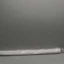 UNISHADES no Drill Cordless Roman Shades for Windows, 38" W 64" H - Light Filtering - Linen - White