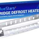 BlueStars Upgraded WR51X10055 Refrigerator Defrost Heater Replacement - with METAL SHIELD - Compatible with G.E & Kenmore Refrigerators - Replaces AP3183311 914088 AH303781 EA303781