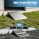 Shed Ramp, Ramps for Sheds, Heavy Duty Shed Ramp for Riding Mower