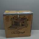 Vintage Portable Manual Typewriter with Ribbon & 100 Sheets Kraft Paper