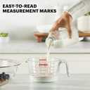 Pyrex Essentials (3-Pack) Glass Measuring Cups Set, (1, 2 & 4 Cup) Measuring Cups For Prepping, Baking and Cooking, Preheated Oven, Dishwasher, Freezer, and Microwave Safe, 2 Pieces