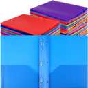 Cholemy 168 Pack Plastic Pocket Folders with Prongs Bulk,Cute, 
Product dimensions	42L x 31W x 19Th centimeters