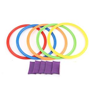 Alomejor Jumping s Game Game Multi Colored 10pack Plastic and Connectors for Children and Kids