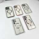Magnetic Transparent Case – Comparable with S25 Ultra, Shockproof, Slim, Durable, Clear Protective Frame (S25 UL Clear)