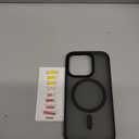 TORRAS Ultra Magnetic for iPhone 15 Pro Case, [3X Military-Grade Drop Tested] [Compatible with MagSafe], Shockproof Translucent Durable Slim Protective Anti-Scratch Anti-Fingerprint, Black