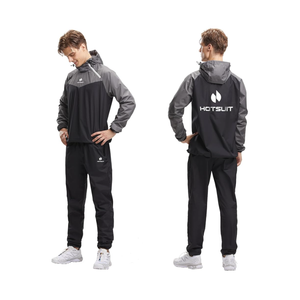 HOTSUIT Sauna Suit for Men Sweat Sauna Jacket Pant Gym Workout Sweat Suits XL