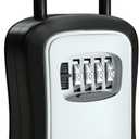 Key Lock Box for Outside - Realtor Lockbox for House Keys Outdoor - Combination Key Hiders to Hide a Key Safe Storage