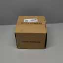 2 Pack Antique Brass Glass Door Lever Privacy Crystal Door Levers Door Lever Interior Door Handle for Bedroom and Bathroom,Zinc Alloy