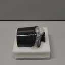 Pottery Butter Crock with Lid, Ceramic Butter Dish with Water Line, Countertop Butter Keeper, Butter Holder for Countertop, Greenish Brown