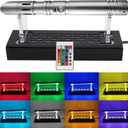 WANLIAN Lightsaber Stand Display - Acrylic Desktop Rack With Variety of Colors Glowing Light-Transmitting Base