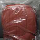 Car Seat Covers Full Set Burgundy, Luxury Leather Car Seat Covers, Waterproof and Breathable Seat Covers, Universal Car Seat Protector Fit for Cars, Trucks, SUVs, Pick-ups (Red, FullSet)