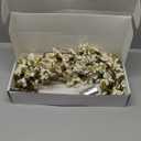 White Cherry Blossom Branches  6 Pcs 33.5" Long Stem Artificial Flowers for Tall Vase, Premium Faux Silk Spring Decor, Realistic Fake Cherry Blossoms for Home, Wedding & Table Centerpieces