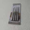 Farberware Stainless Steel Steak Knife Set, 4 Piece, Stainless Steel 4,5"