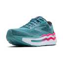 Brooks Women’s Ghost Max 2 Neutral Running & Walking Shoe - Storm Blue/Knockout Pink/Aqua - 7.5 Medium