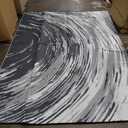 COCOER Modern Outdoor Rug 9x12 Reversible-Waterproof Outdoor Patio Rug-Quick Dry Outdoor Area Rugs Indoor Outdoor Rugs-Outside Rug Patio Decor for Porch Deck Balcony Backyard (Black)