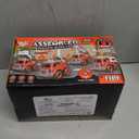 4-in-1 Take Apart Toys Truck with Electric Drill, DIY Assembly Fire Truck Toy Vehicles, Kids STEM Building Educational Cars Toys, Birthday Gifts for Age 3 4 5 6 7 8 Years Old Boys Girls