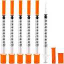 U-100 1cc 31 Gauge 5/16 Inch Syringe, Individually Packed 16 PACK
