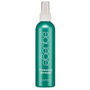 Aquage Thickening Spraygel, Firm-Hold Styling Spray with Ultraflex Polymer Technology, Thickens & Strengthens Fine, Thin Hair That Lacks Body & Vitality (8 Fl Oz (Pack of 1))