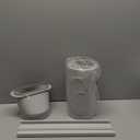 HOXHA Air Conditioner Window Vent Kit Universal Adjustable Window Kit with 5.9 Diameter 59 Length Exhaust Hose for AC Unit, AC Seal Panel for Horizontal & Vertical Window