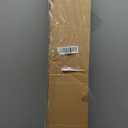 Cordless Vinyl Mini L Blinds 29" W x 64" H, 1" Slat White Horizontal Windows L Blind for Door, Shades, Camper, Light Filtering, Interiors, Arrive 1/2 Inch Narrower Indoor