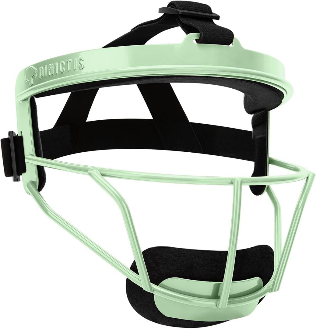 Dinictis Softball Face Mask, Lightweight, Comfortable, with Wide Field Vision, Durable and Safe Face Guards, Premium Protective Softball Fielder's Mask