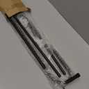 MyGift Matte Black Metal Over The Door Towel Rack - 3 Tier Modern Triple Bar Towel Holder, Space Saving Bathroom/Laundry Room Towel Drying Rack, Over Shower Door Towel Hanger