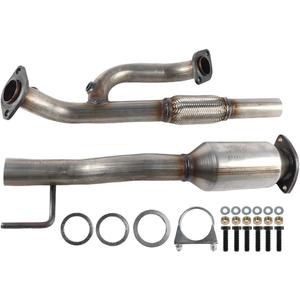 Rear Catalytic Converter Compatible with 2004-2006 Lexus ES330/ Toyota Camry, 2004-2008 Solara 3.3L V6, Direct Fit Catalytic Convertor Replacement Parts