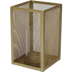 Metal Candleholder Glass, 10in.