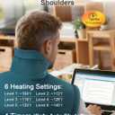 Neck Heating Pad, Upgraded PTC+NTC Even Heating, Heat Pad for Neck Shoulders Back, Versatile Electric Heated Neck Wrap for Full-Body Relax, Birthday Gifts for Women Men, Mothers Day Gifts for Mom Wife