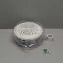 V2270-50 360 Bathroom Exhaust Fan, 50 CFM Round Ceiling Vent Fan, Non-Lighted Bath Fan Replacement for RV or Mobile Home, Fits 8 Inch Opening with 3 Inch Duct, White